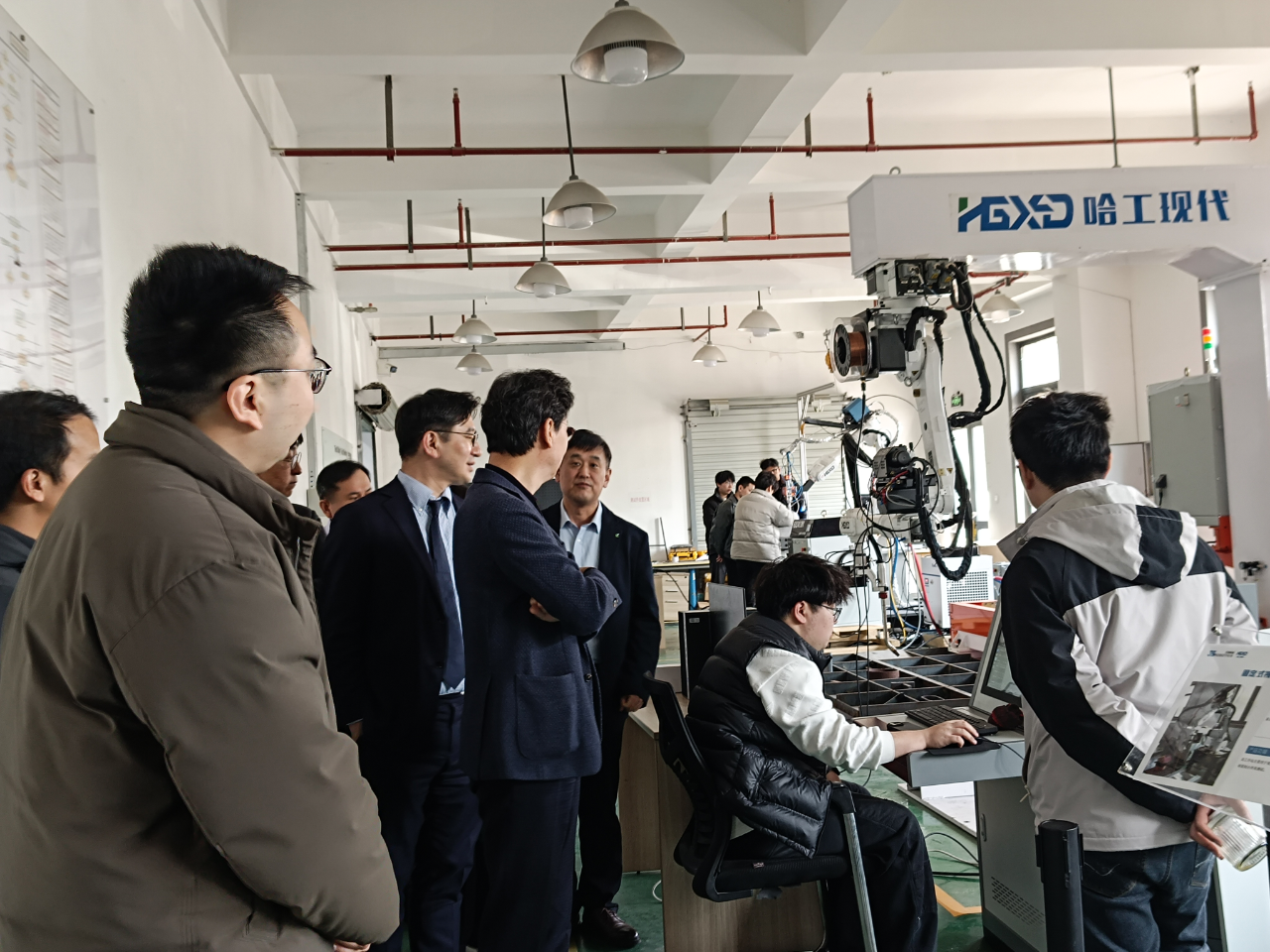 昇视唯盛接待韩国现代集团总部到访，强强联合深化具身智能战略合作